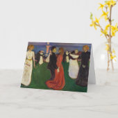 Carte Edvard Munch - La Danse de la Vie (Fleur jaune)