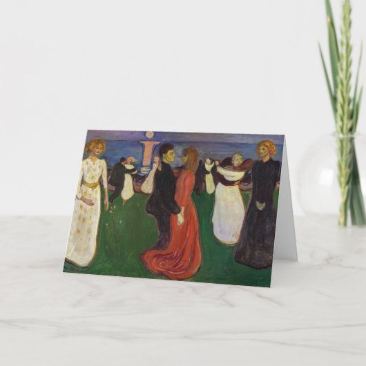 Carte Edvard Munch - La Danse de la Vie (Devant)