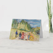 Carte Edvard Munch - La forêt Fairytale (Devant)