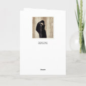 Carte Edvard Munch - Le Kiss IV (Dos)