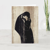 Carte Edvard Munch - Le Kiss IV (Devant)