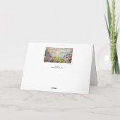 Carte Edvard Munch - Le Soleil 1910 (Dos)