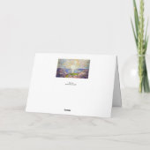 Carte Edvard Munch - Le Soleil 1911 (Dos)