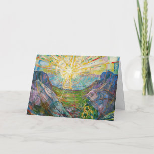 Carte Edvard Munch - Le Soleil 1916