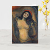Carte Edvard Munch - Madonna (Fleur jaune)