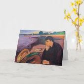 Carte Edvard Munch - Melancholy 1894 (Fleur jaune)