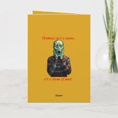 Carte Edvard Munch Noël n'est pas une saison (Dos)