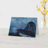 Carte Edvard Munch - Nuit étoilée 1893 (Fleur jaune)
