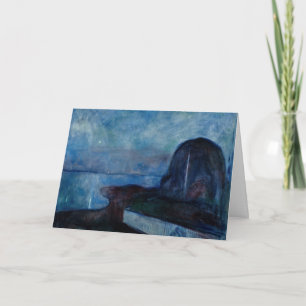 Carte Edvard Munch - Nuit étoilée 1893