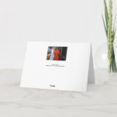 Carte Edvard Munch - Rouge et Blanc (Dos)