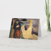 Carte Edvard Munch - Séparation (Devant)
