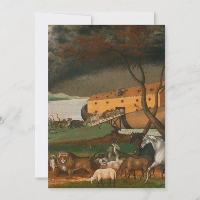 Carte Edward Hicks - Arche de Noé (Devant)