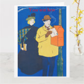 Carte Edward Penfield (Fleur jaune)