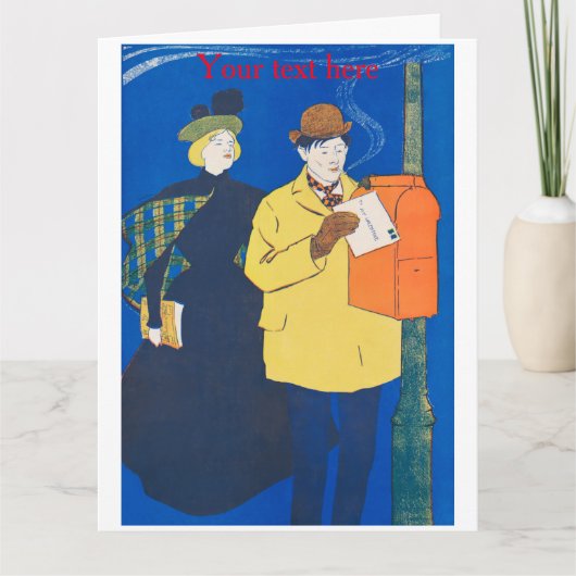 Carte Edward Penfield (Devant)