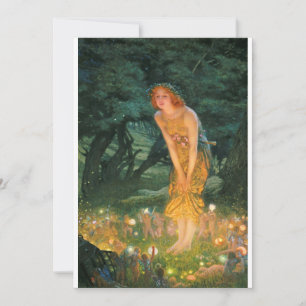 Carte Edward Robert Hughes - Réveillon de mi-été