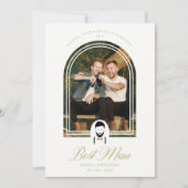 Carte Effet Arch Best Man Drôle Mariage Simple Propositi (Devant)