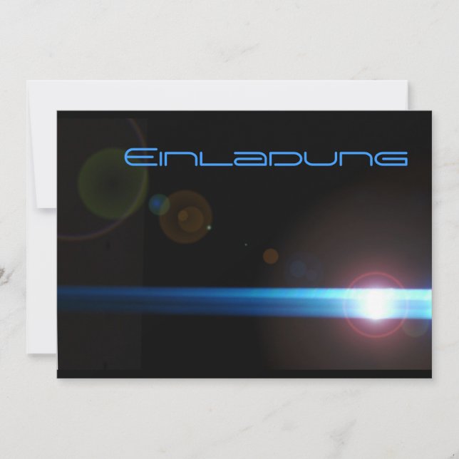 Carte Effet de lentille LED (Devant)