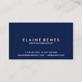 Carte effet éclaboussure de peinture bleu, verte e (Dos)