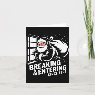 Carte Effraction Et Intrusion Depuis 1823 Drôle De Noël 