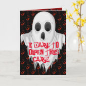 Carte Éffrayant (Fleur jaune)