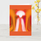 Carte Éffrayant (Fleur jaune)