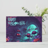 Carte éffrayante de surprise d'araignée d'égout (Debout devant)