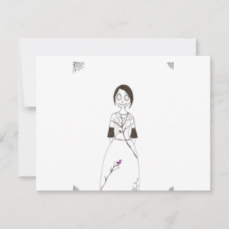 Carte Éffrayante Spider Girl