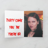 Carte effrayé (Intérieur)