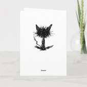 Carte Effrayez le chat noir (Dos)