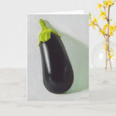 Carte Egg Plant / Aubergine (Fleur jaune)