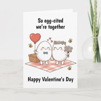 Carte Eggs Valentine's Day