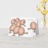 Carte Eggsercise ! (Fleur jaune)