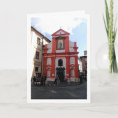 Carte Église à Cracovie, Pologne (Devant)