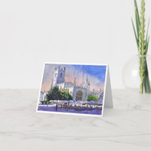 Carte Église de Great Saint Mary, Cambridge, Angleterre