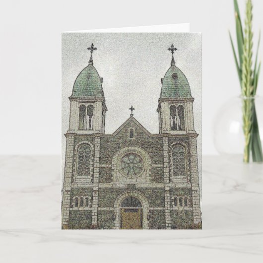 Carte Église de pierre (Devant)