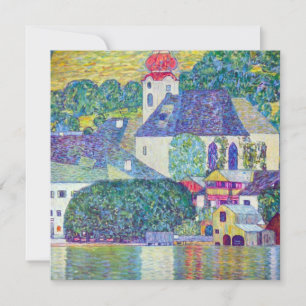 Carte Église de Saint-Wolfgang par Gustav Klimt, Art vic