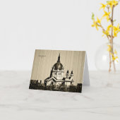 Carte Église de St Paul (Fleur jaune)