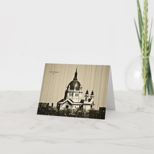 Carte Église de St Paul (Devant)