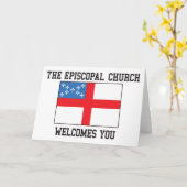 Carte Église épiscopale (Fleur jaune)