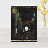 Carte Église foncée et Raven (Fleur jaune)
