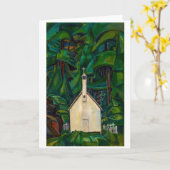 Carte Église indienne | Emily Carr | (Fleur jaune)