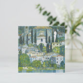 Carte Église (Kirche) à Cassone par Gustav Klimt (Debout devant)