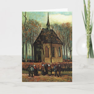 Carte Église réformée de Nuenen, Van Gogh Fine Art