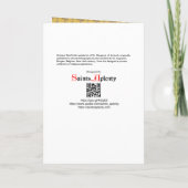 Carte Église Saint-Margaret d'Antioch (OUA 038) Blank Gr (Dos)