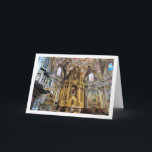 Carte Église San Nicolás de Valence<br><div class="desc">L'église San Nicolás à Valence City Greeting Card. Vous pouvez facilement customiser ce produit gratuitement si vous souhaitez ajouter du libellé ou changer la couleur du arrière - plan.</div>