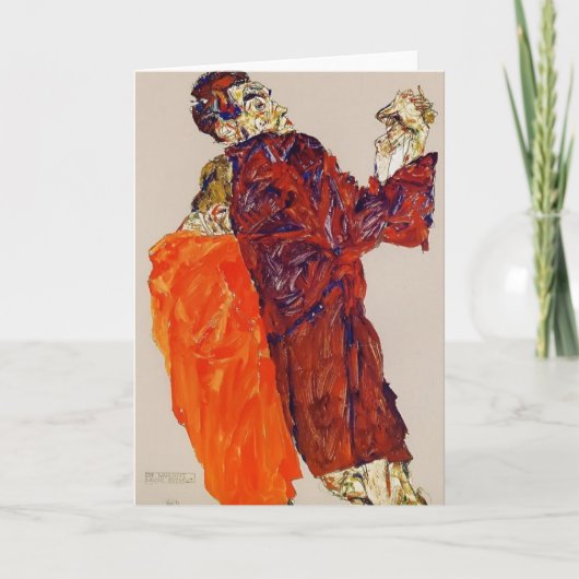 Carte Egon Schiele- la vérité a été indiqué (Devant)