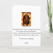 Carte égyptienne antique de pharaon de la VISION (Dos)