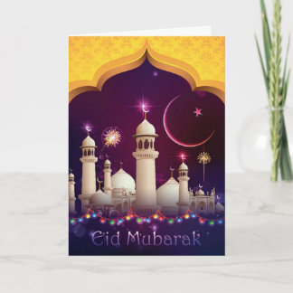 Carte Eid Moubarak Greeting Card