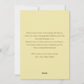 Carte Eid Mubarak avec Arche Dorée et Silhouette d (Dos)