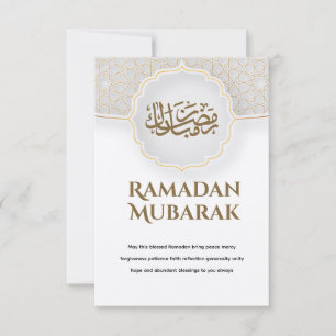 Carte Eid Mubarak avec Masjid